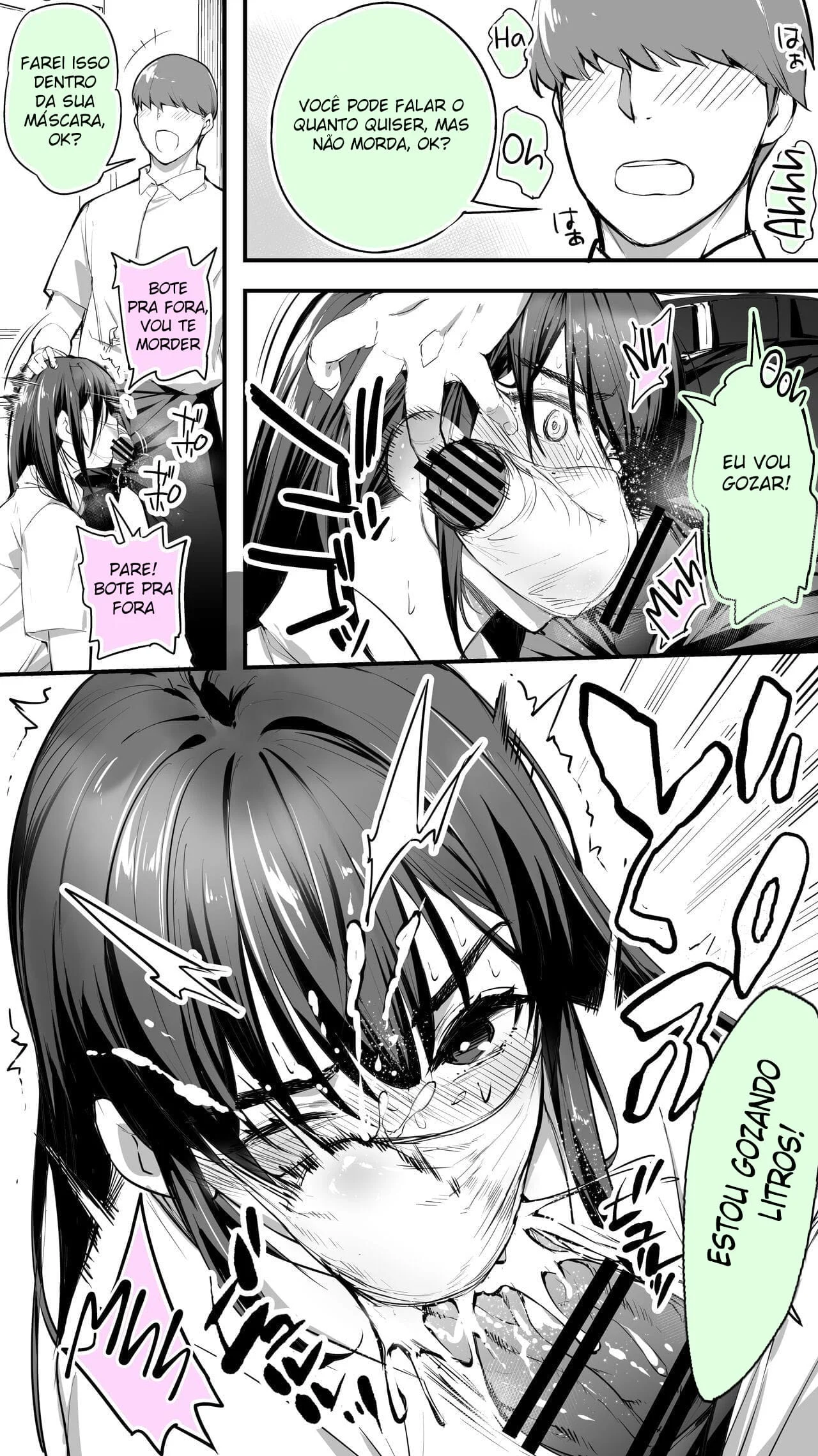 Segure Minha Onda Hoshikawa, Meu Tesão Incontrolável - HQ Pornô Picante