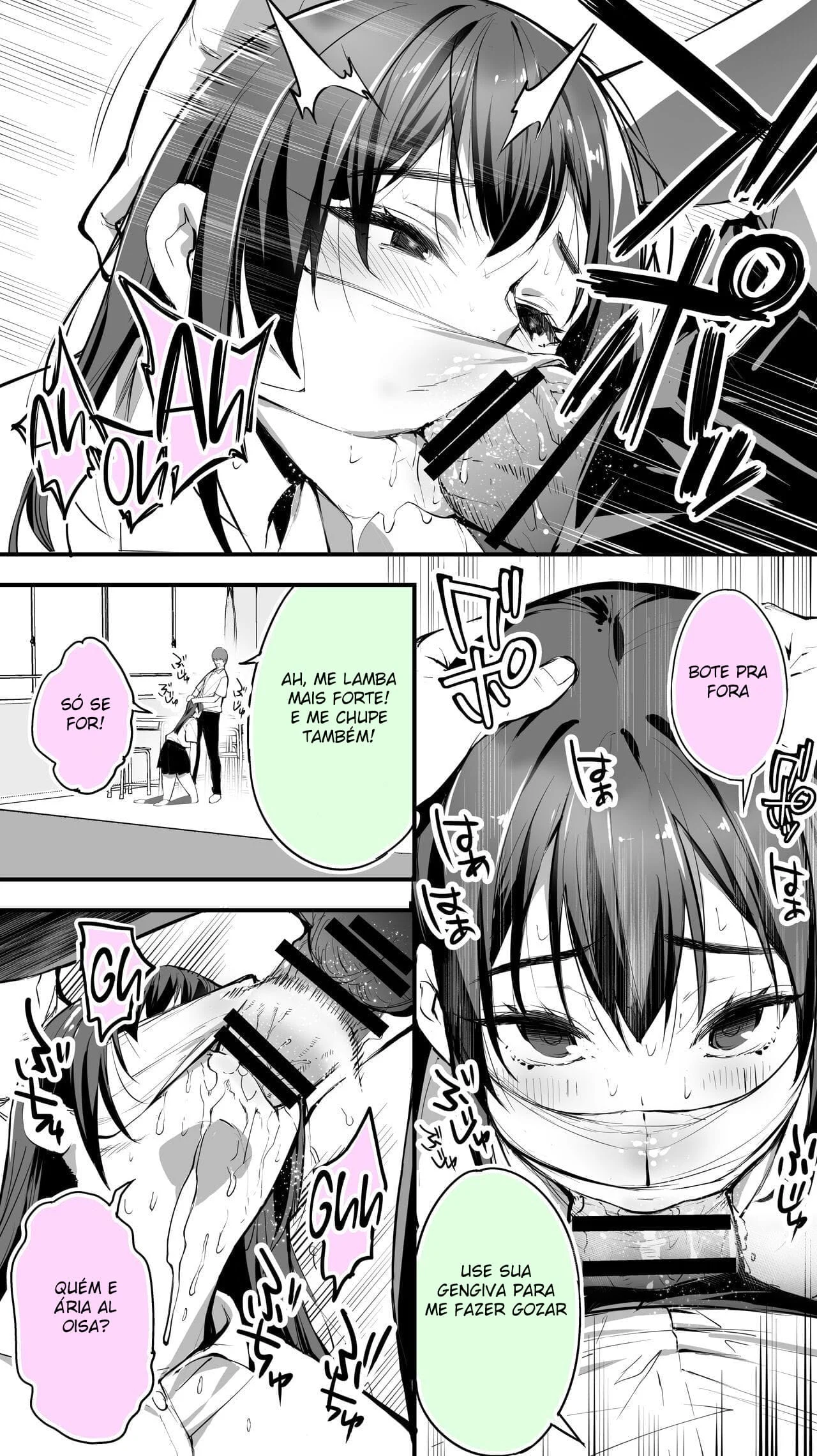 Segure Minha Onda Hoshikawa, Meu Tesão Incontrolável - HQ Pornô Picante