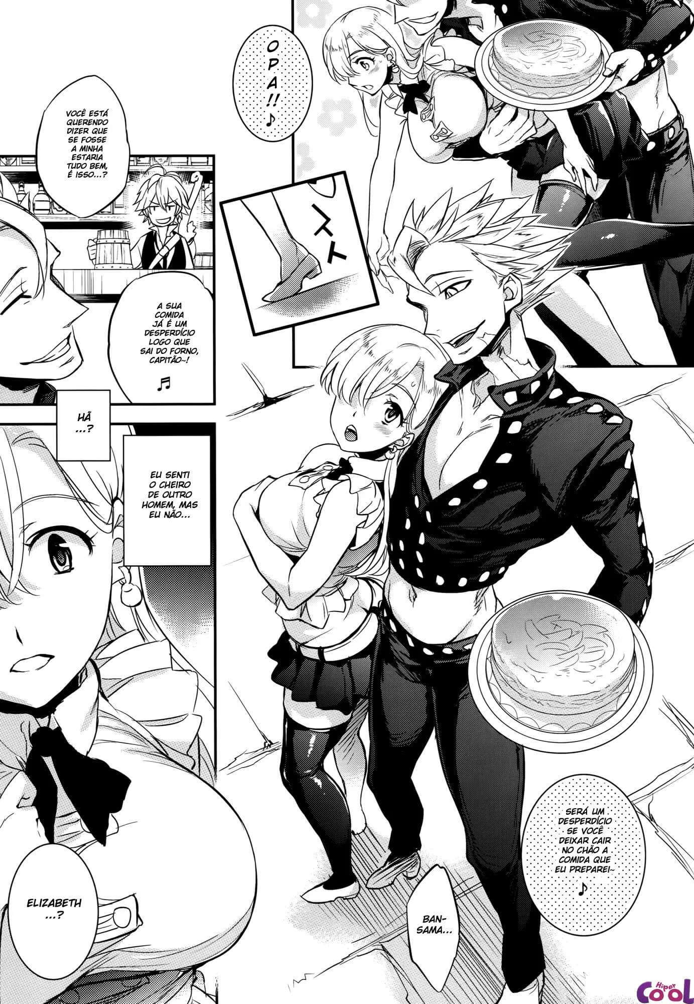 Safada Elizabeth transando sem limites em HQ de Nanatsu no Taizai Safada Elizabeth transando sem limites em HQ de Nanatsu no Taizai