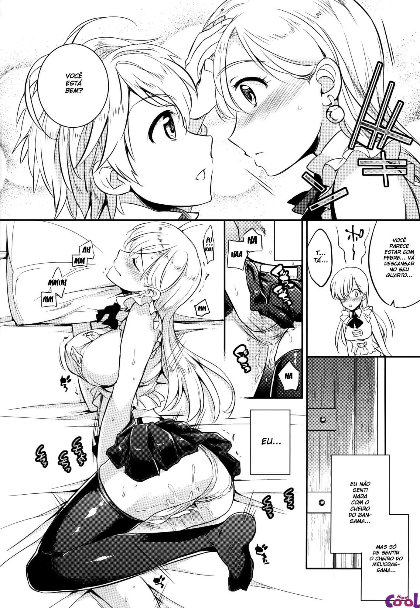 Safada Elizabeth transando sem limites em HQ de Nanatsu no Taizai Safada Elizabeth transando sem limites em HQ de Nanatsu no Taizai