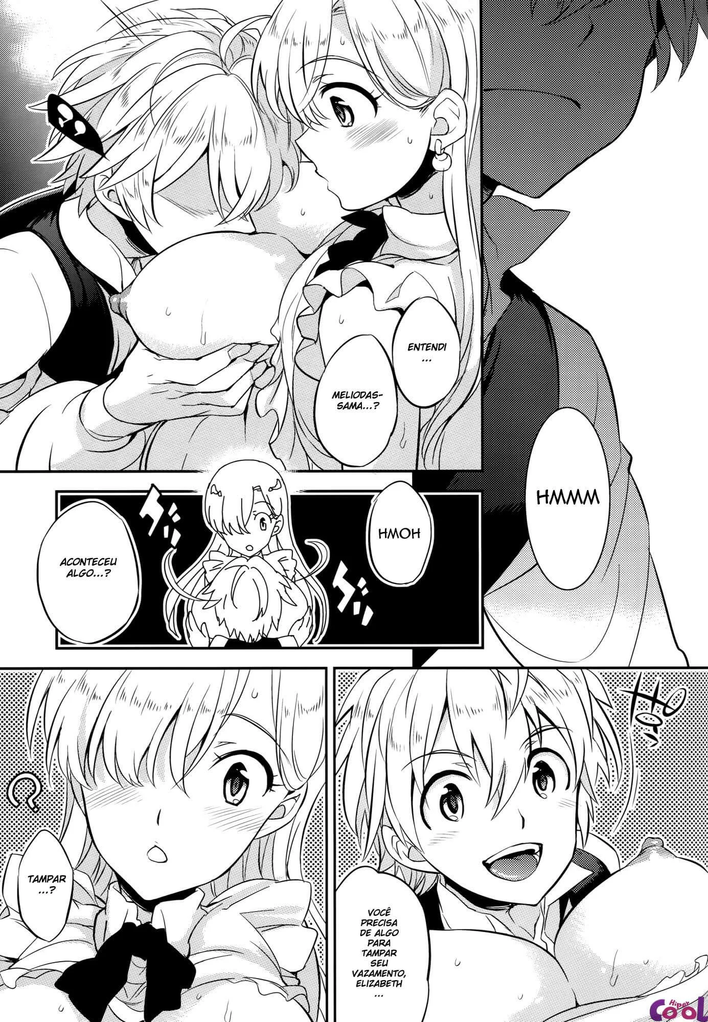 Safada Elizabeth transando sem limites em HQ de Nanatsu no Taizai Safada Elizabeth transando sem limites em HQ de Nanatsu no Taizai