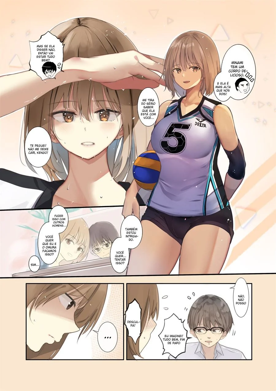 Namorei um Amante: Hentai Ardente de Troca de Parceiros em HQ