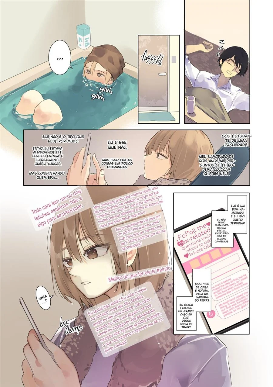 Namorei um Amante: Hentai Ardente de Troca de Parceiros em HQ