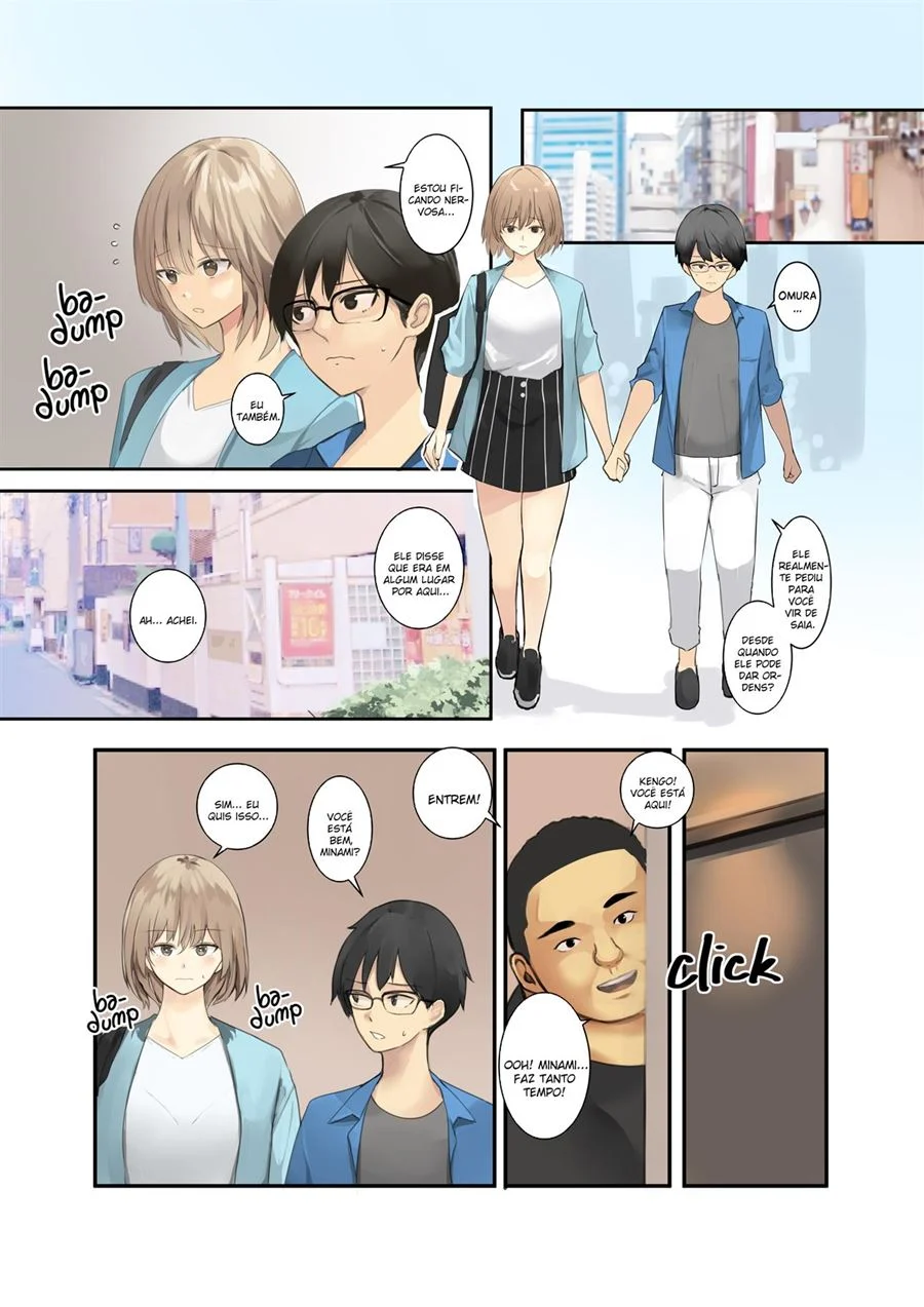 Namorei um Amante: Hentai Ardente de Troca de Parceiros em HQ