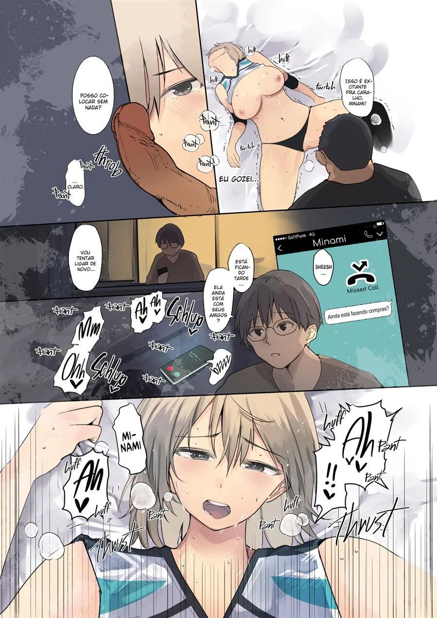 Namorei um Amante: Hentai Ardente de Troca de Parceiros em HQ