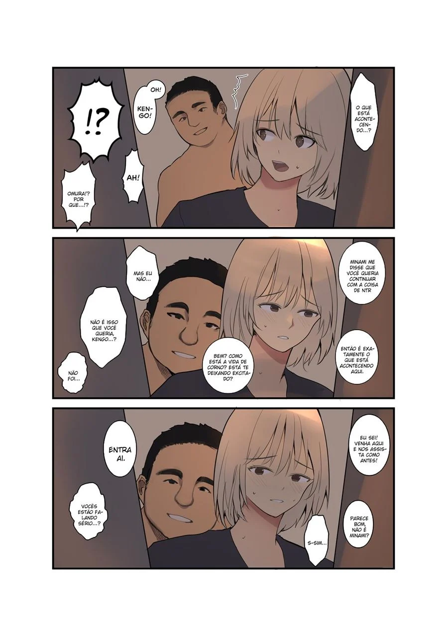 Namorei um Amante: Hentai Ardente de Troca de Parceiros em HQ