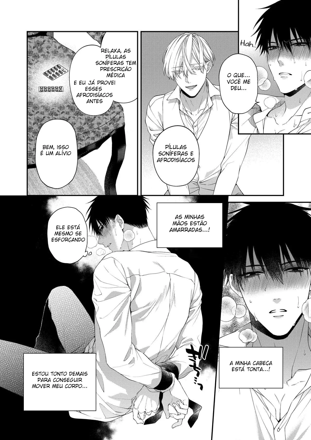 Atravessando o Céu até o Inferno 2: Sexo Explícito Yaoi em HQ
