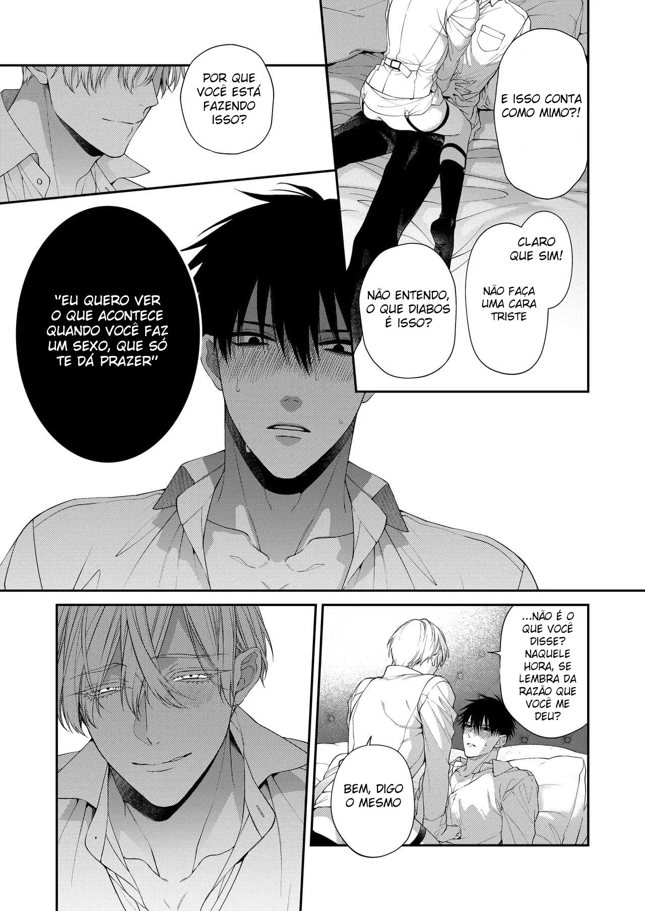 Atravessando o Céu até o Inferno 2: Sexo Explícito Yaoi em HQ