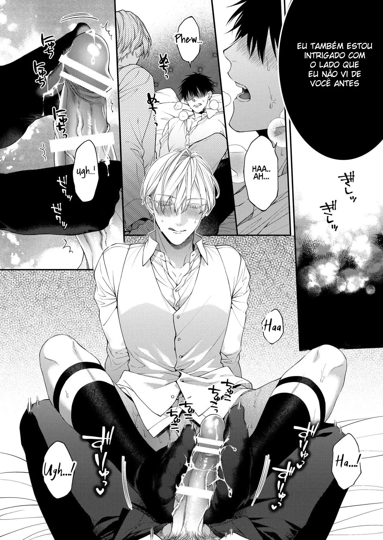 Atravessando o Céu até o Inferno 2: Sexo Explícito Yaoi em HQ