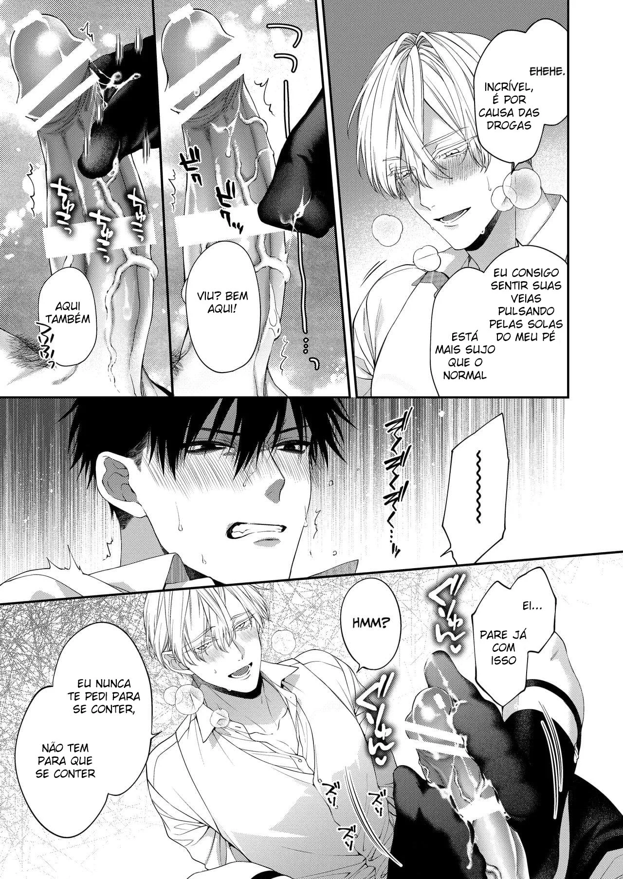 Atravessando o Céu até o Inferno 2: Sexo Explícito Yaoi em HQ
