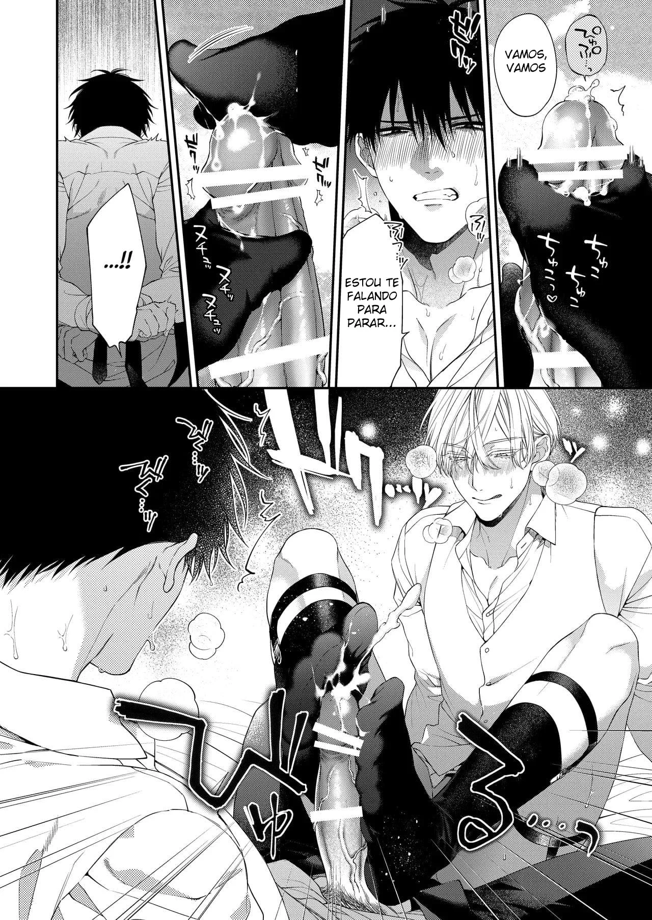 Atravessando o Céu até o Inferno 2: Sexo Explícito Yaoi em HQ