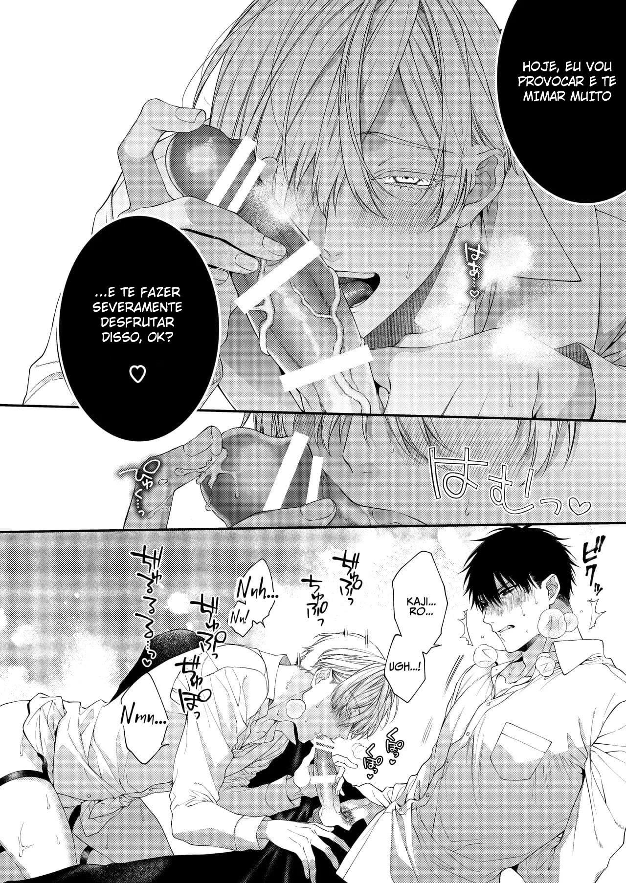 Atravessando o Céu até o Inferno 2: Sexo Explícito Yaoi em HQ