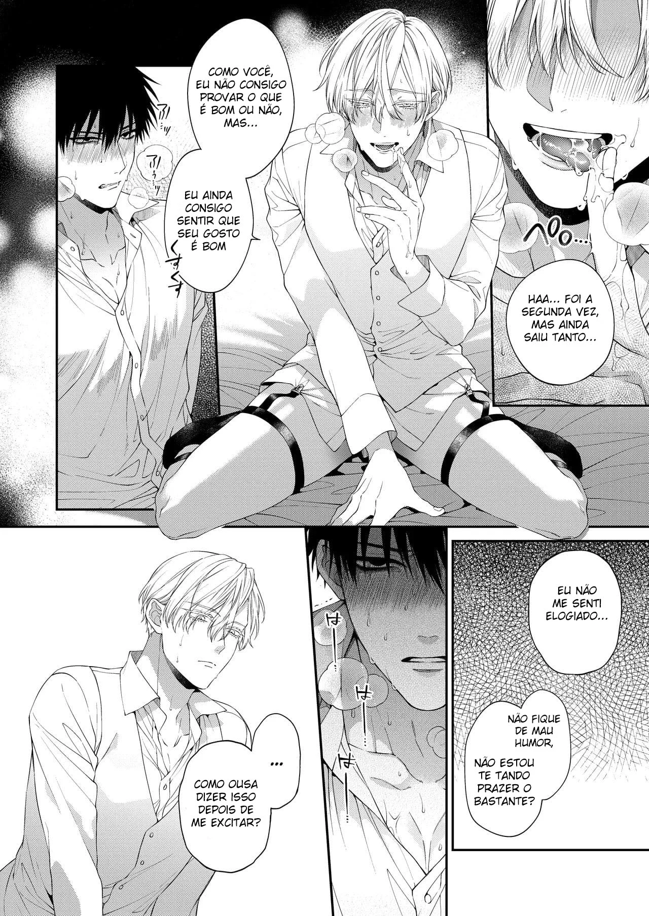 Atravessando o Céu até o Inferno 2: Sexo Explícito Yaoi em HQ