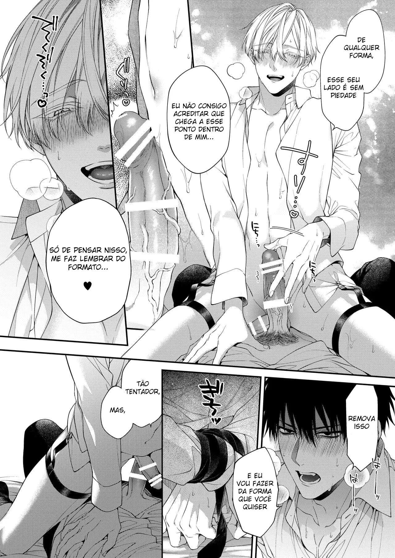 Atravessando o Céu até o Inferno 2: Sexo Explícito Yaoi em HQ