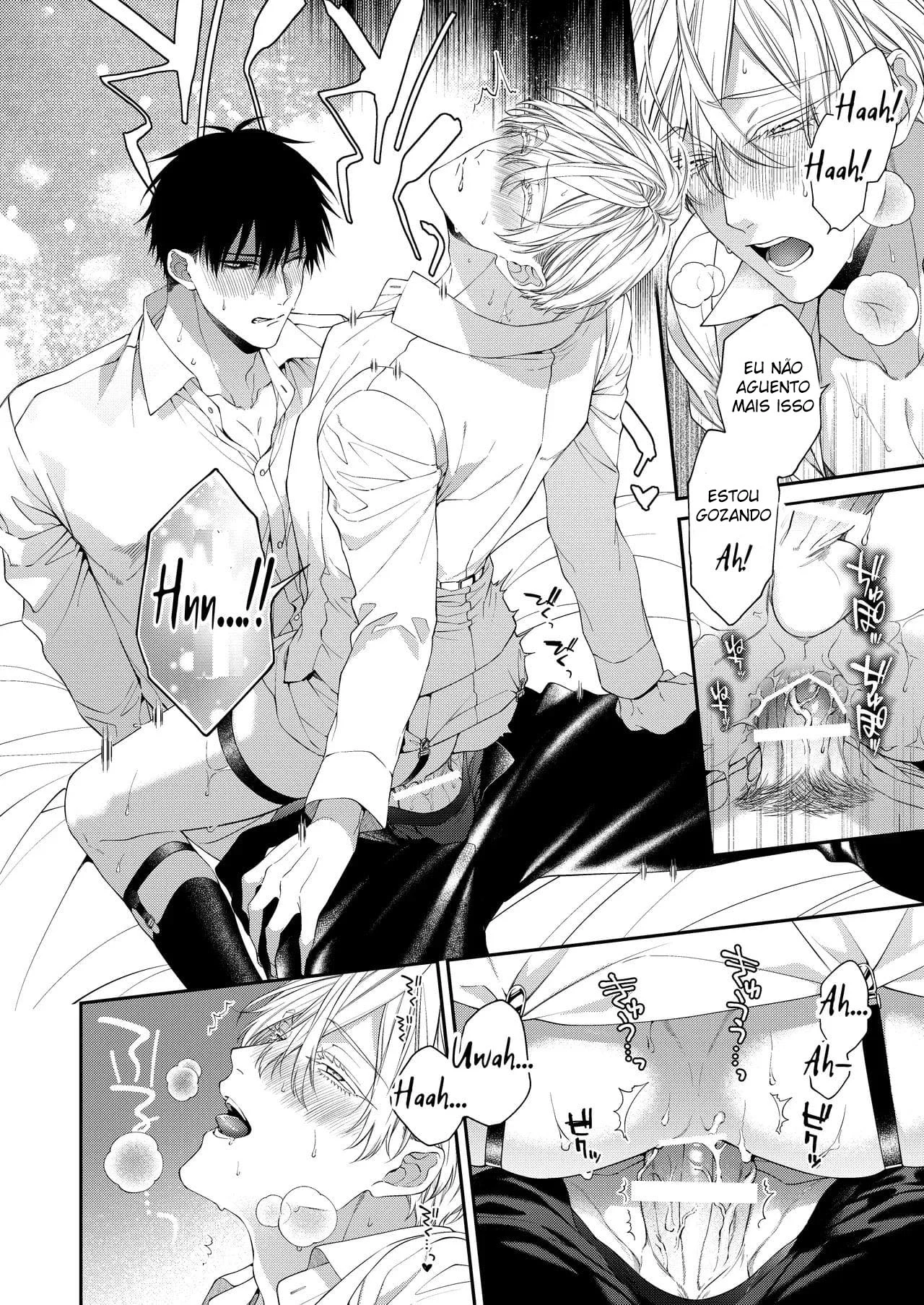 Atravessando o Céu até o Inferno 2: Sexo Explícito Yaoi em HQ