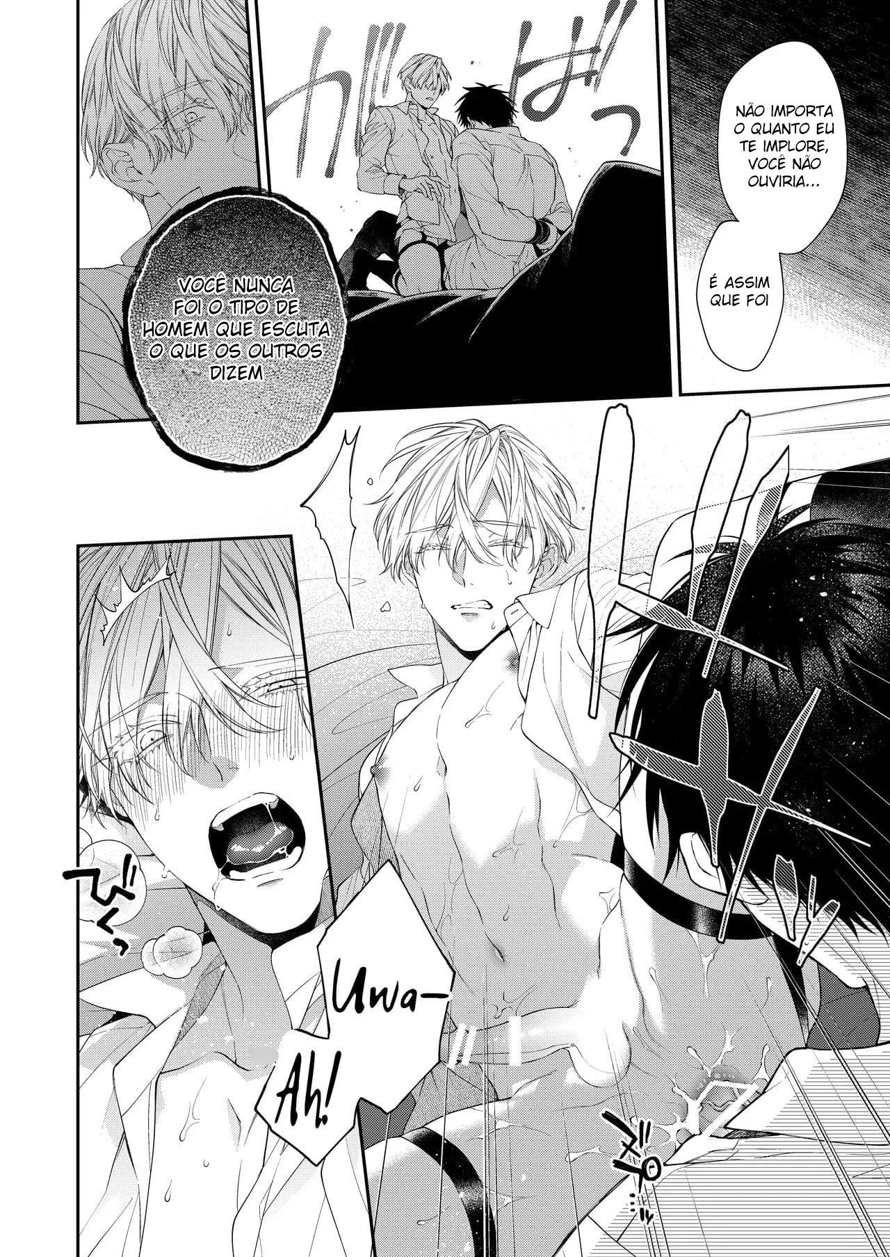 Atravessando o Céu até o Inferno 2: Sexo Explícito Yaoi em HQ