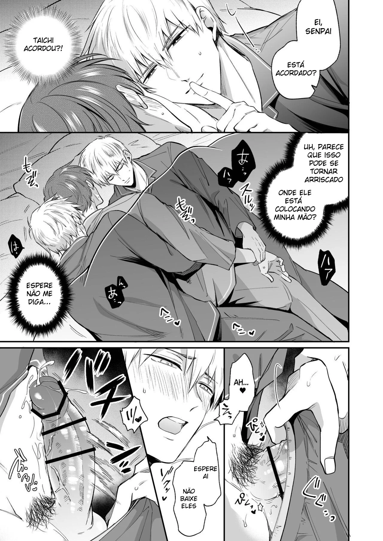 Encontros Picantes no Motel: Hentai Gay Explícito com Executivos