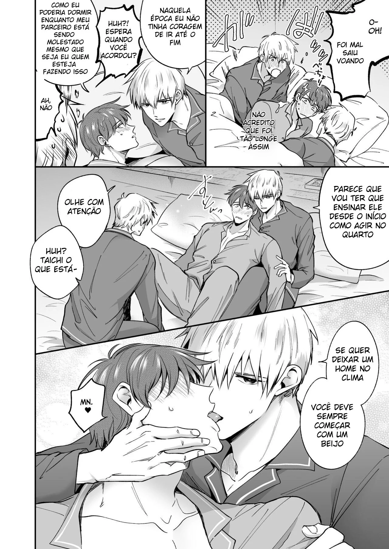 Encontros Picantes no Motel: Hentai Gay Explícito com Executivos