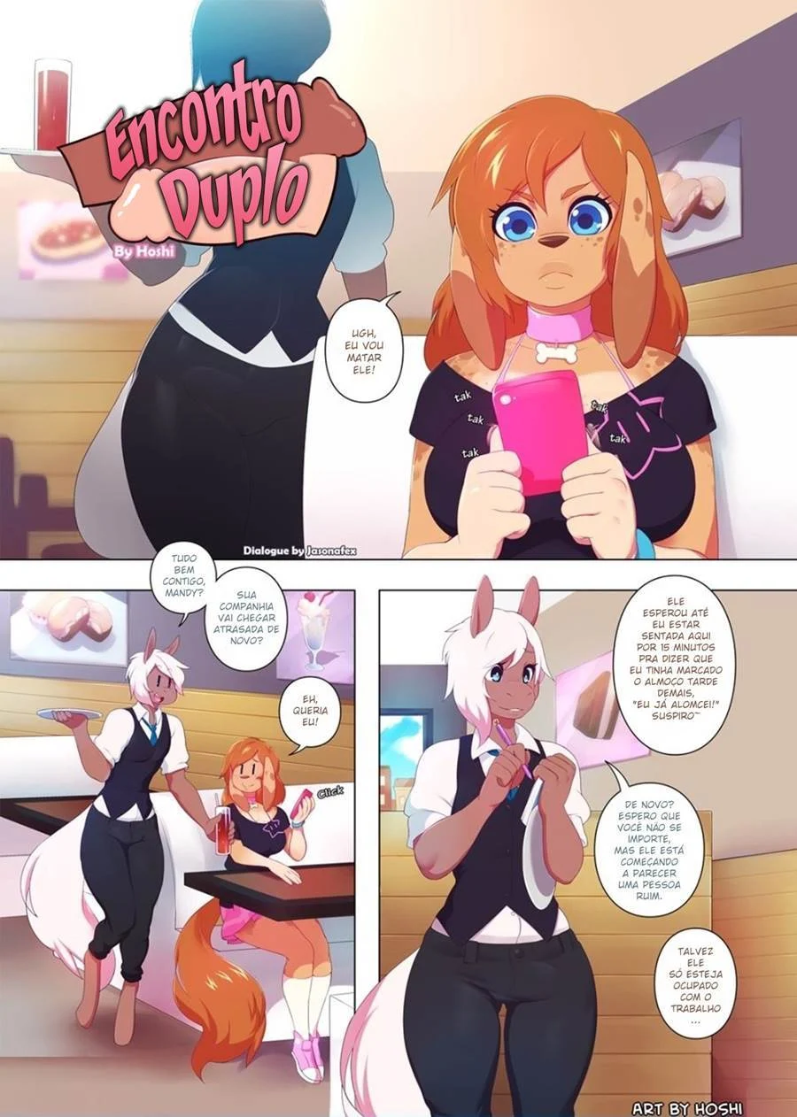 Sexo Explícito Furry: Encontro Ardente em Quadrinhos Eróticos