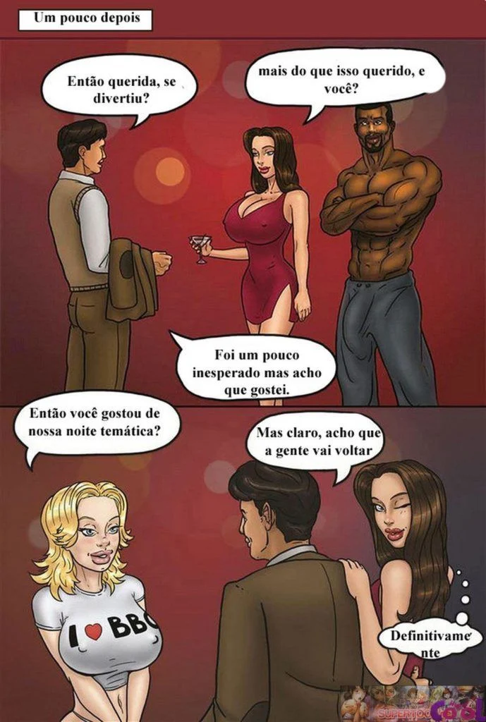 Esposa Adúltera em Noite de Orgia no Swing com Sexo Explícito em HQ