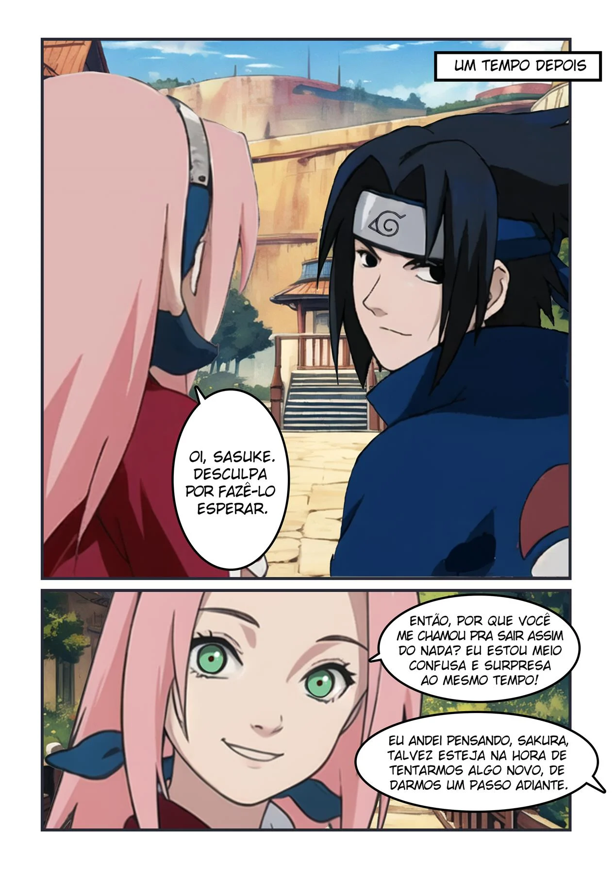 Sakura Fode com Naruto em Cena Proibida - HQ Adulta Explícita