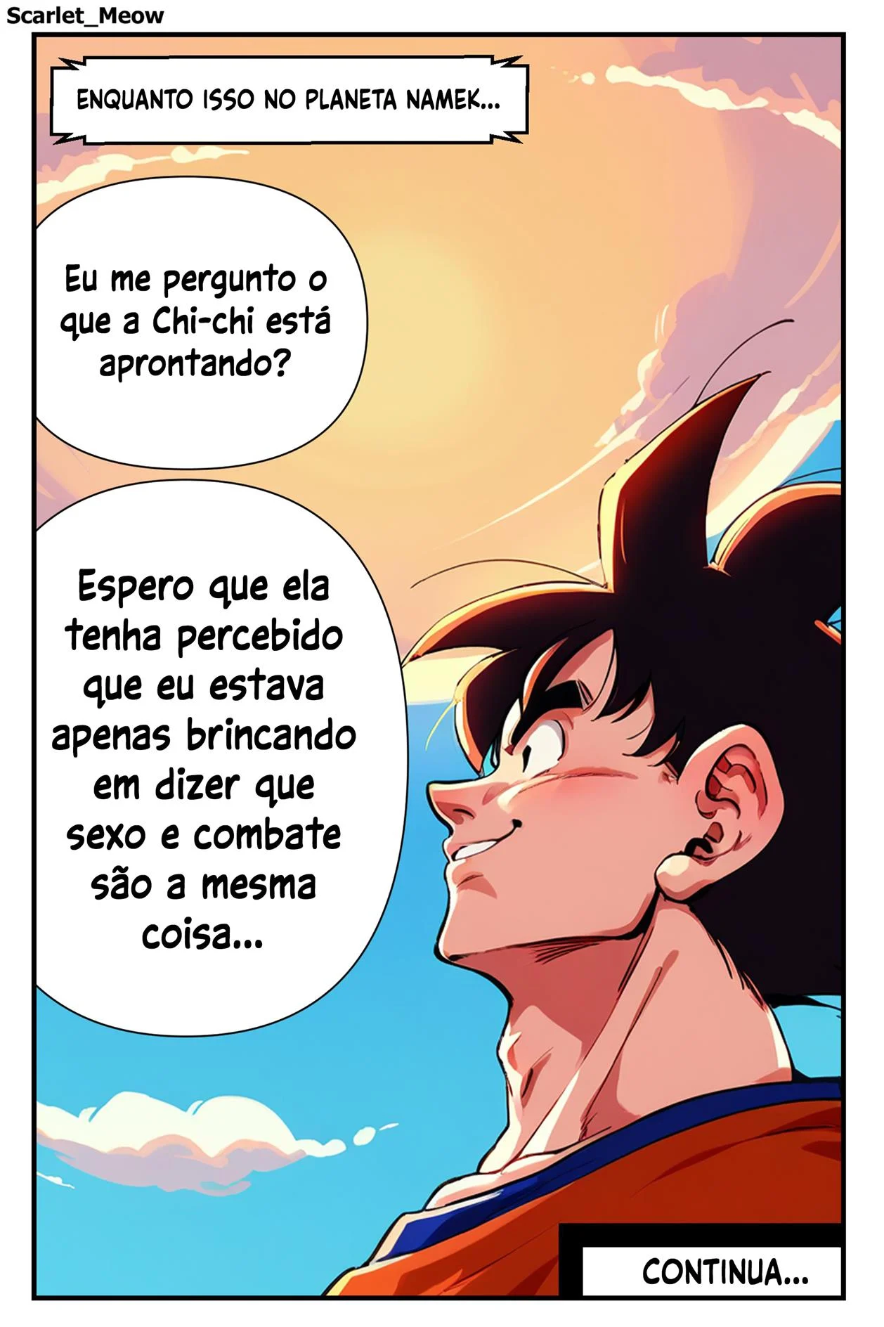 Dragon Ball Hot: Aventuras Eróticas com Gohan e Milk nos Quadrinhos