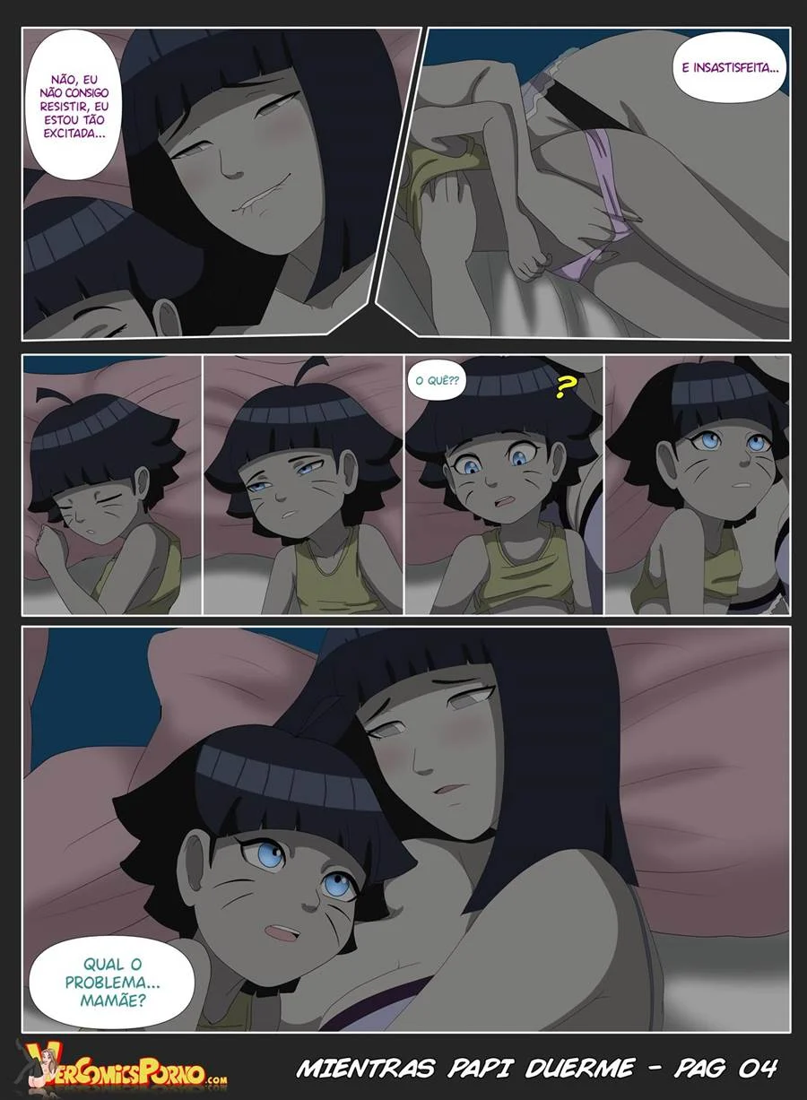 Enquanto Papai Dorme: Naruto é Dominado por Fetiches Proibidos em HQ Erótica