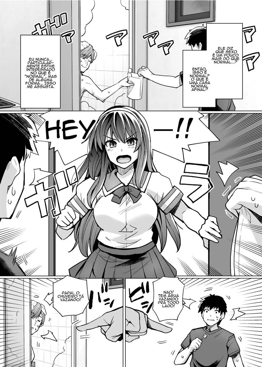 Enteada Dá para o Padrasto em Cena Quente no Quarto - Hentai Explícito