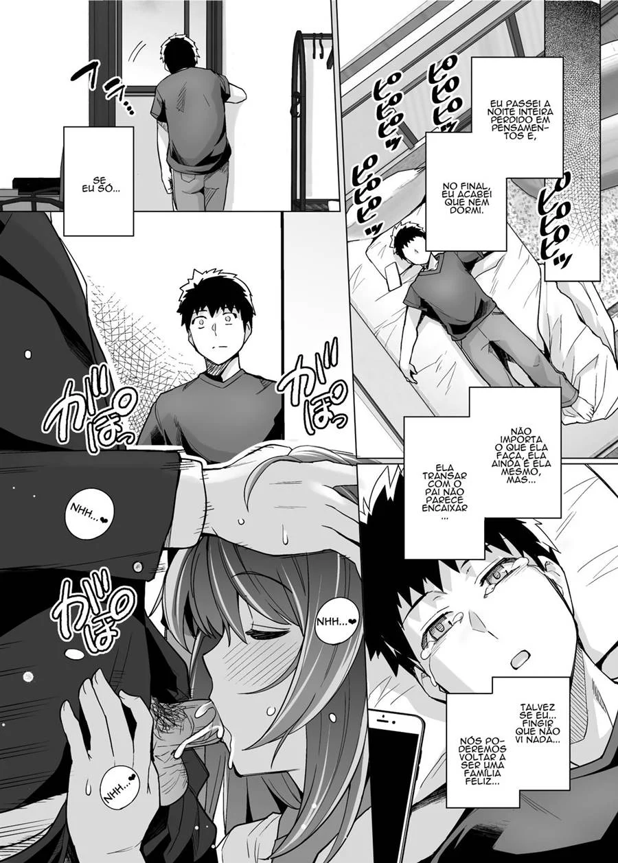 Enteada Dá para o Padrasto em Cena Quente no Quarto - Hentai Explícito