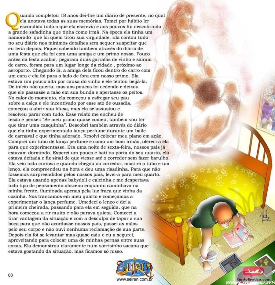Hentai Incontrolável entre Irmãos Explora Fantasias Proibidas