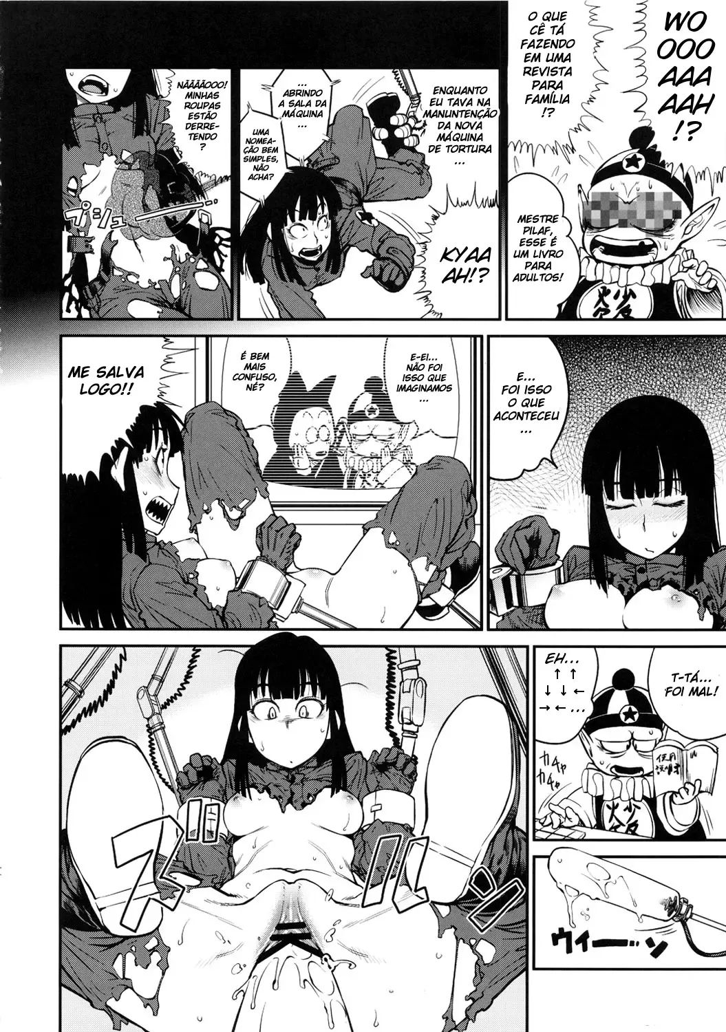 Safada e Dominada: Dragonball Hentai Hardcore em HQ Exclusiva