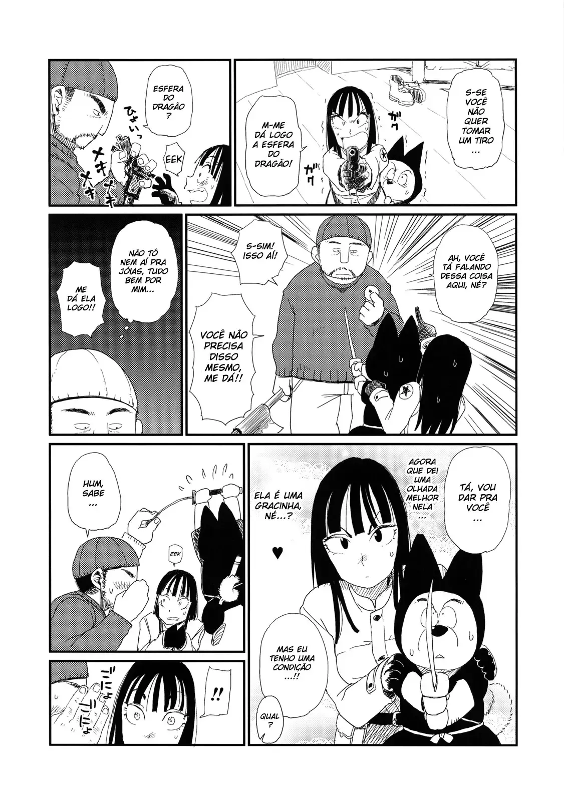 Hentai Explícito de Dragon Ball com Sexo Ardente nos Quadrinhos