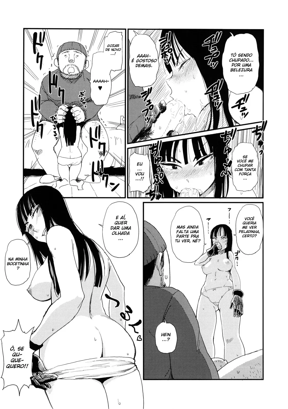 Hentai Explícito de Dragon Ball com Sexo Ardente nos Quadrinhos