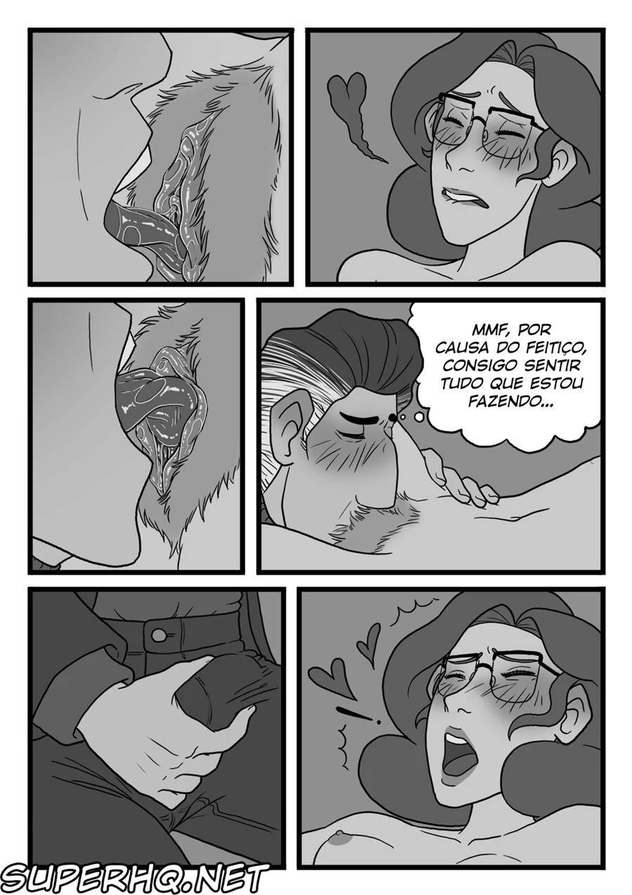 Hentai: Orgasmos Proibidos de Uma Bruxa Sensual - HQ +18 Explicita