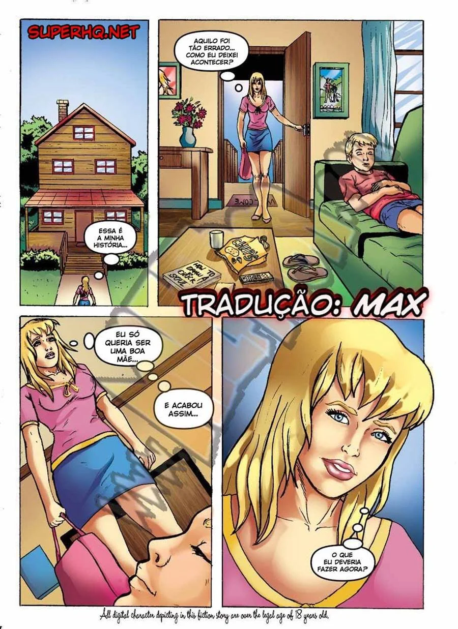 Mamãe se Punhetando Escondido - HQ Com Cenas Quentes de Masturbação Mamãe se Punhetando Escondido - HQ Com Cenas Quentes de Masturbação