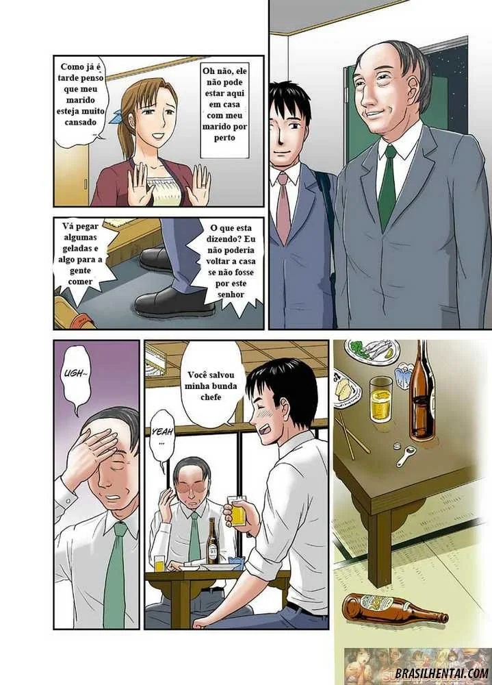 Esposa Enrabada Pelo Chefe no Trabalho - Hentai Explícito em HQ Esposa Enrabada Pelo Chefe no Trabalho - Hentai Explícito em HQ