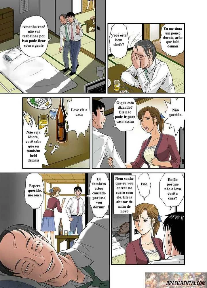 Esposa Enrabada Pelo Chefe no Trabalho - Hentai Explícito em HQ Esposa Enrabada Pelo Chefe no Trabalho - Hentai Explícito em HQ
