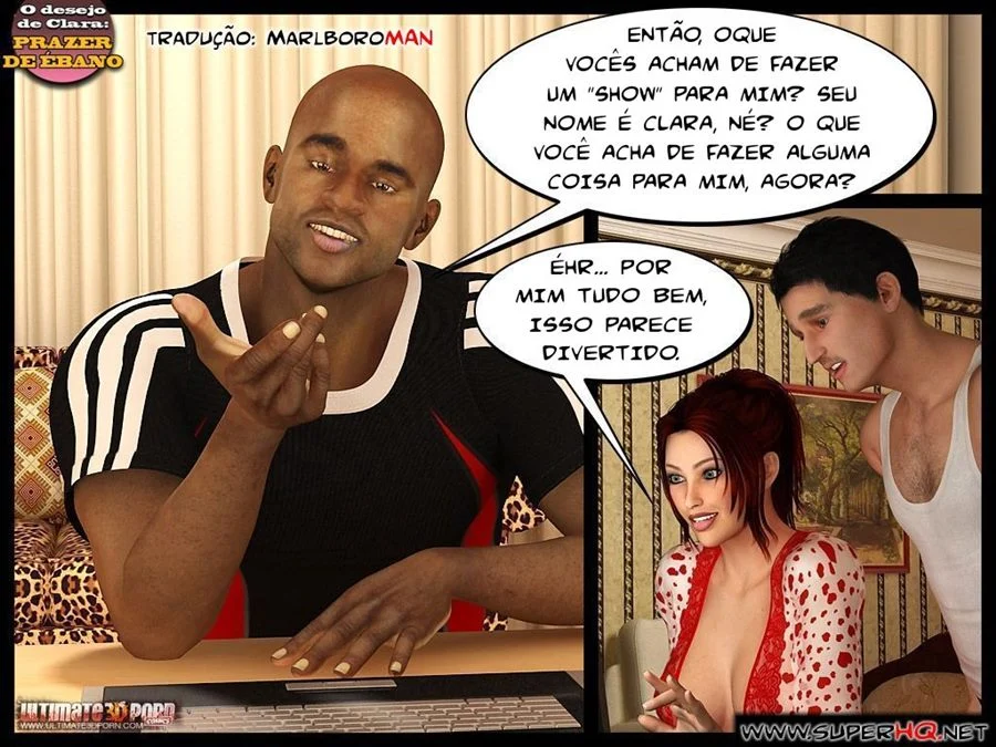 Esposa Gostosa no Hentai: Foda Explícita em HQ 3D de Tesão