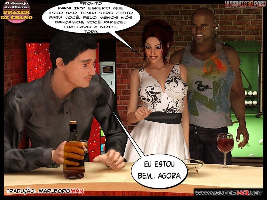 Esposa Gostosa no Hentai: Foda Explícita em HQ 3D de Tesão