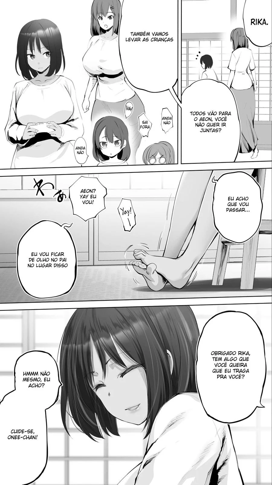 Delícia da Minha Irmã Peituda - Hentai de Incesto Explícito