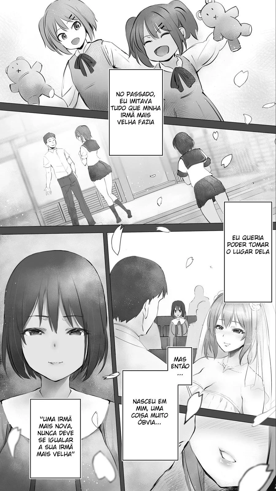 Delícia da Minha Irmã Peituda - Hentai de Incesto Explícito