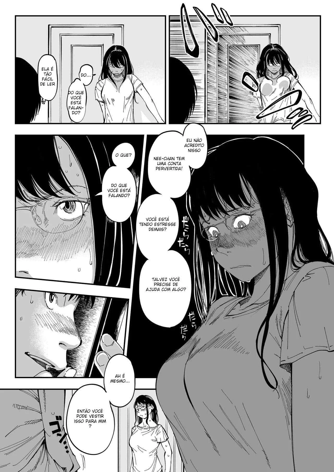 Descobri o Segredo Sujo da Minha Irmã - Hentai Explícito de Incesto Descobri o Segredo Sujo da Minha Irmã - Hentai Explícito de Incesto