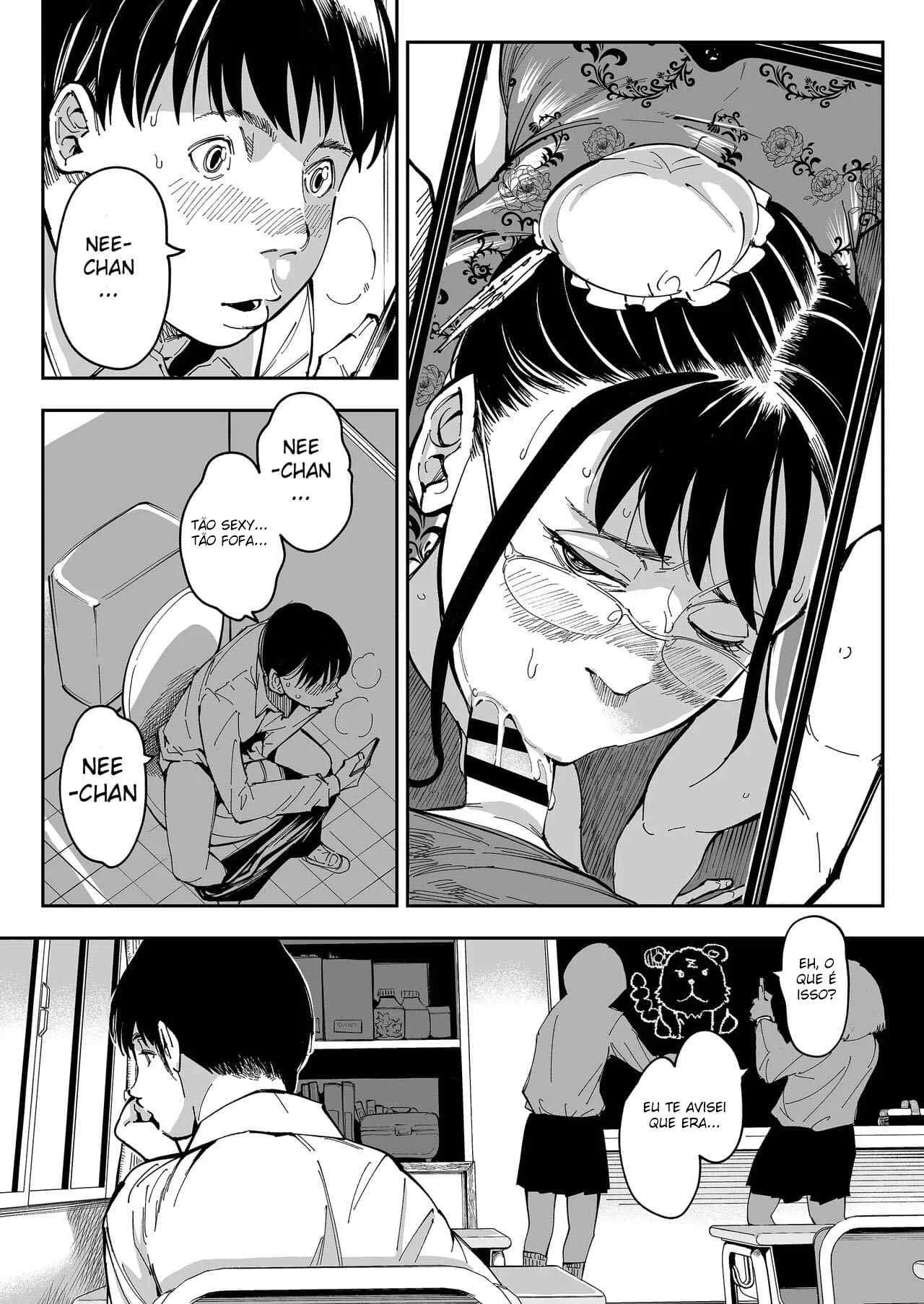 Descobri o Segredo Sujo da Minha Irmã - Hentai Explícito de Incesto Descobri o Segredo Sujo da Minha Irmã - Hentai Explícito de Incesto