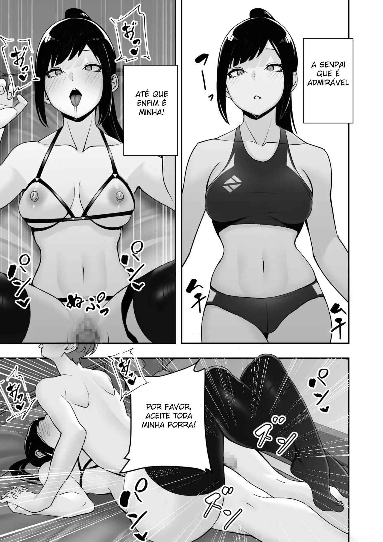 Hentai Pervertido: Escravizei Mentalmente Minha Senpai com Prazer Proibido