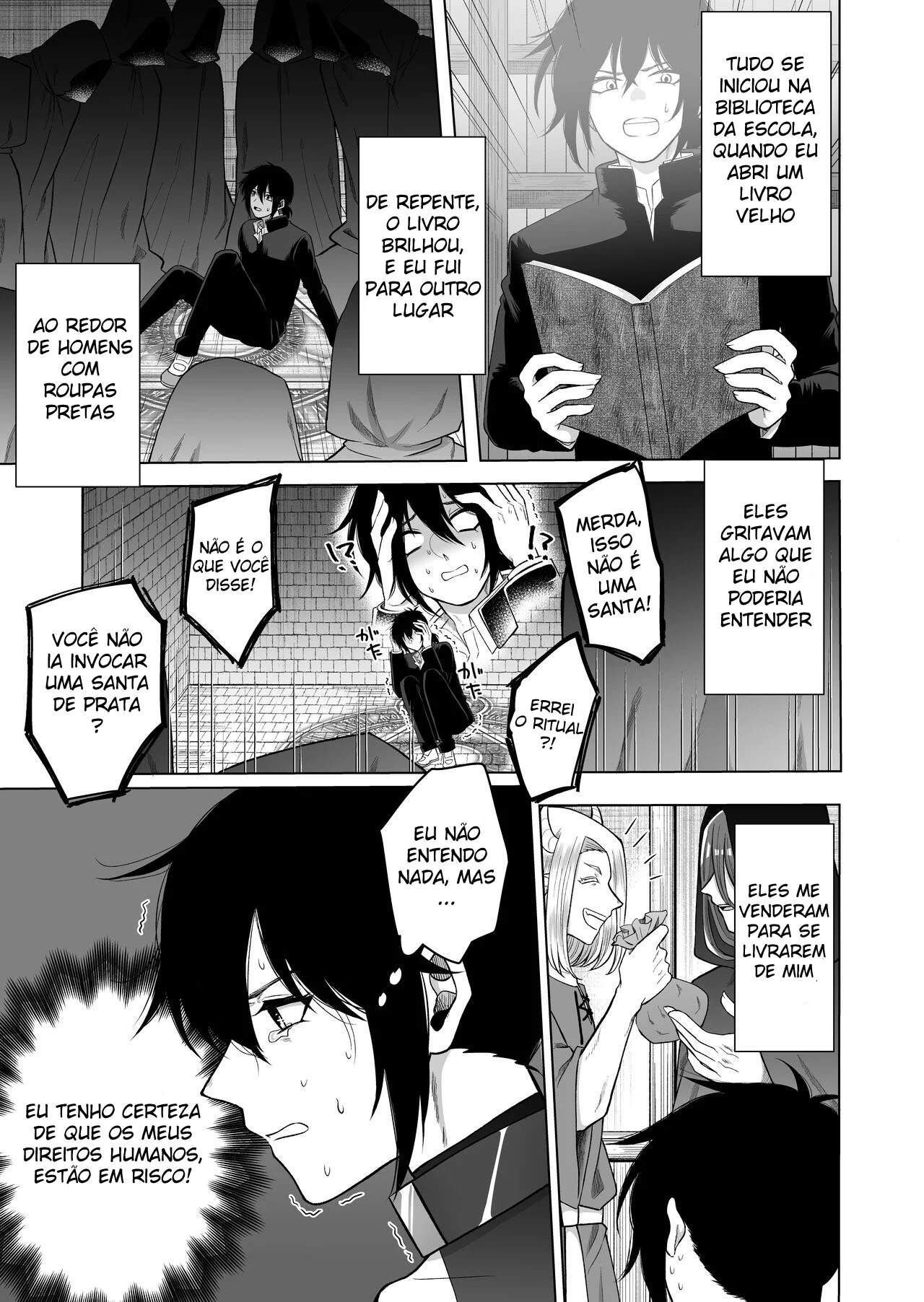 Escravizado Como Brinquedo Sexual em um Mundo Fantástico: Hentai Yaoi Intenso Escravizado Como Brinquedo Sexual em um Mundo Fantástico: Hentai Yaoi Intenso