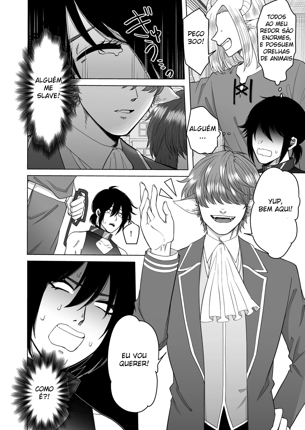 Escravizado Como Brinquedo Sexual em um Mundo Fantástico: Hentai Yaoi Intenso Escravizado Como Brinquedo Sexual em um Mundo Fantástico: Hentai Yaoi Intenso