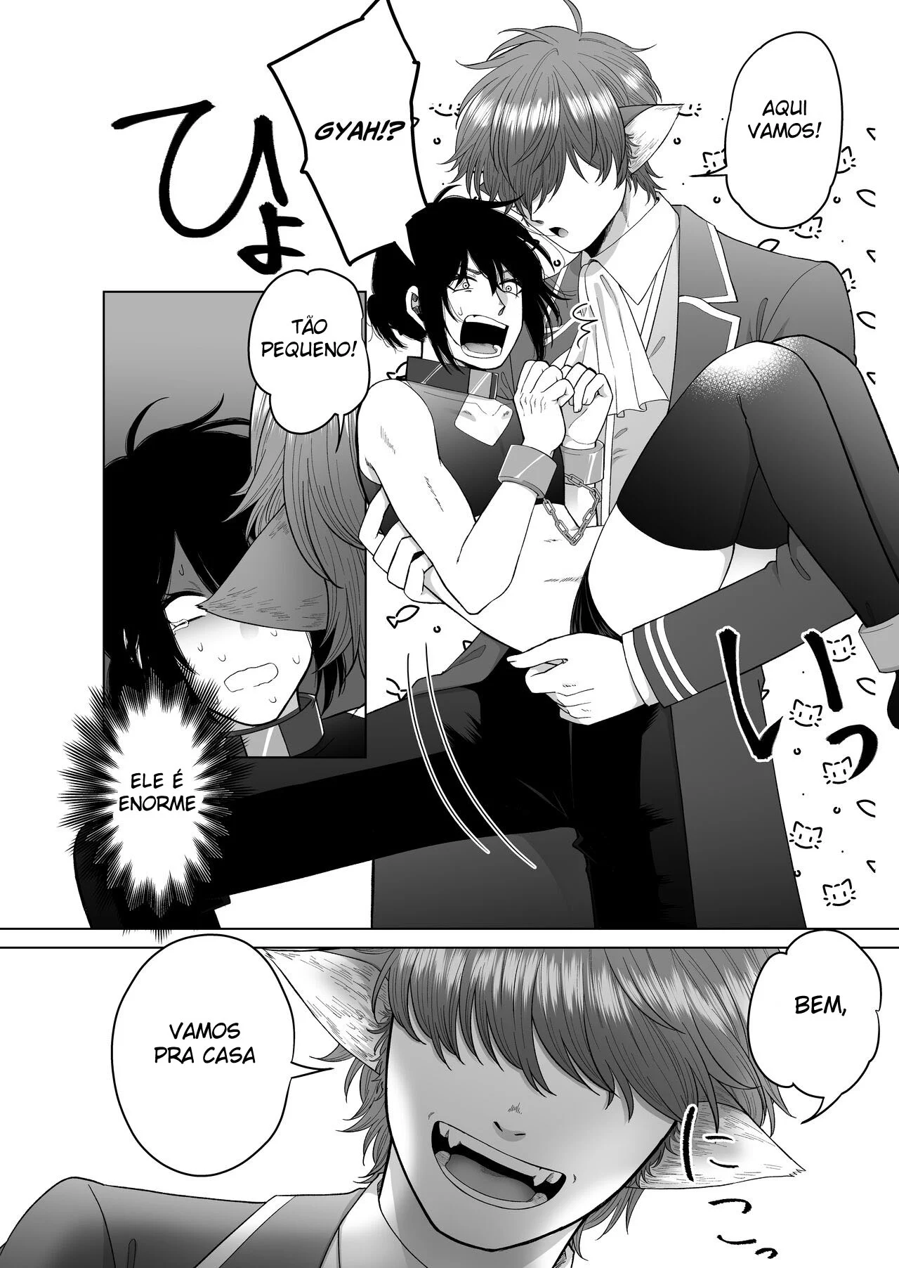 Escravizado Como Brinquedo Sexual em um Mundo Fantástico: Hentai Yaoi Intenso