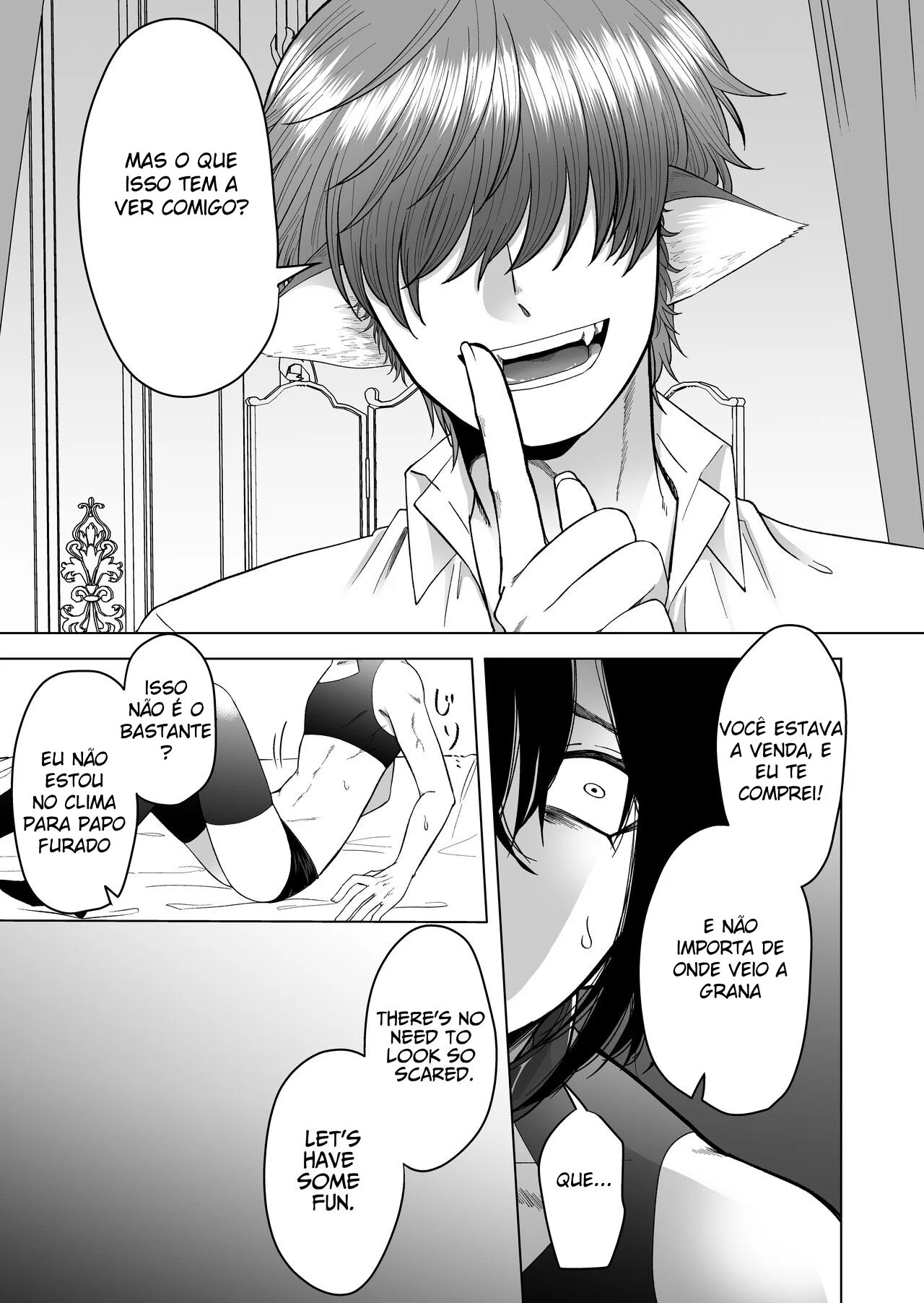 Escravizado Como Brinquedo Sexual em um Mundo Fantástico: Hentai Yaoi Intenso Escravizado Como Brinquedo Sexual em um Mundo Fantástico: Hentai Yaoi Intenso