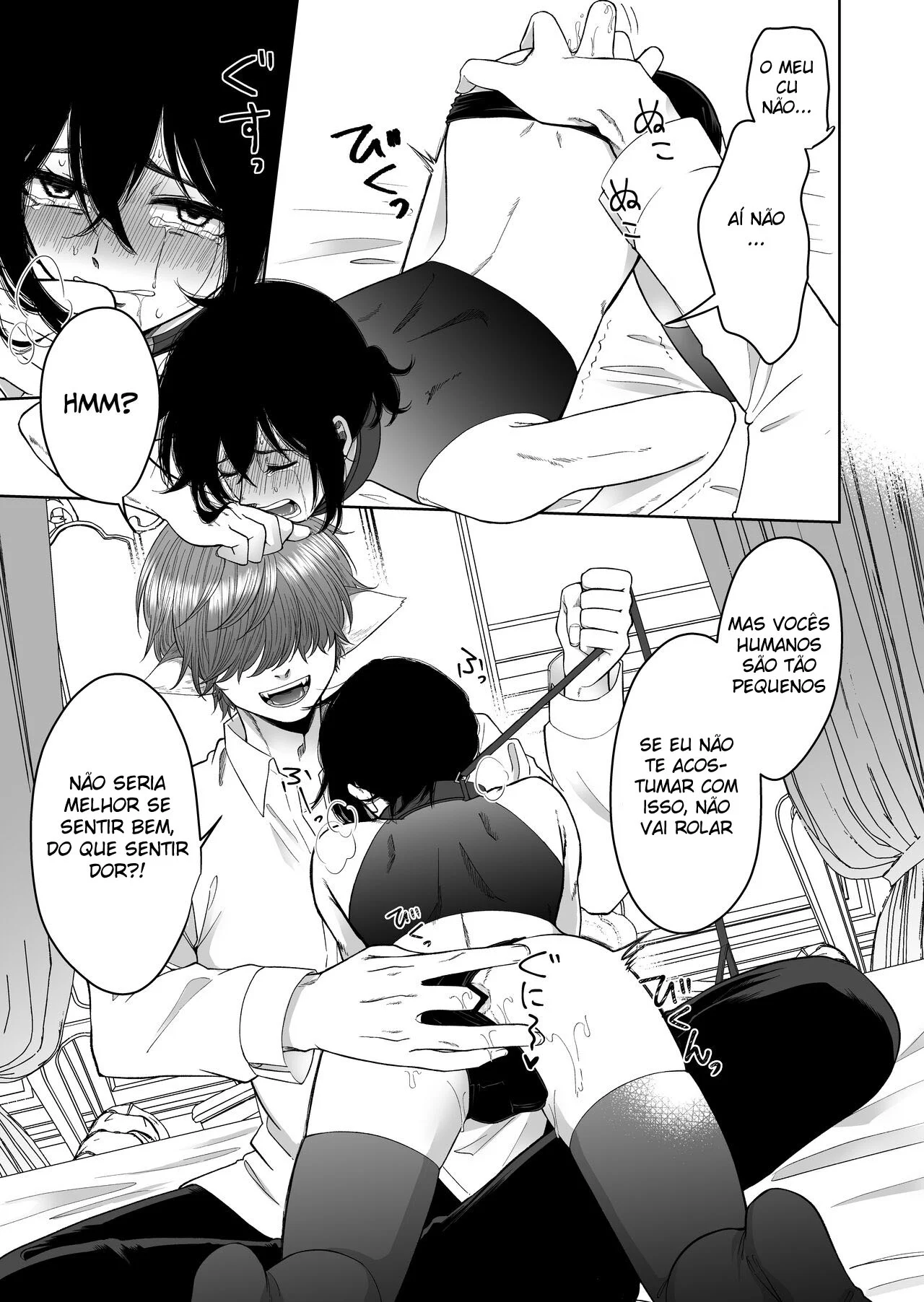 Escravizado Como Brinquedo Sexual em um Mundo Fantástico: Hentai Yaoi Intenso