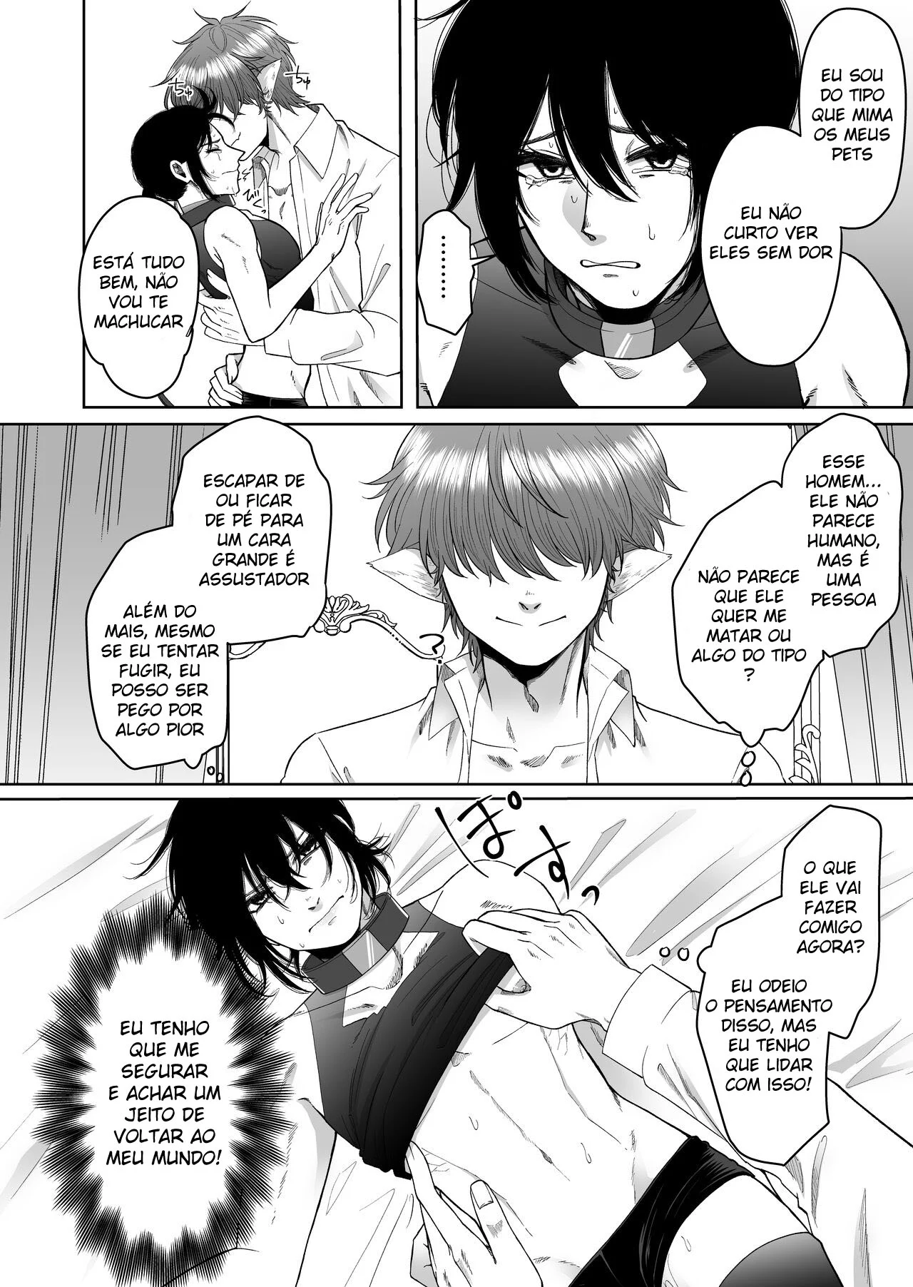 Escravizado Como Brinquedo Sexual em um Mundo Fantástico: Hentai Yaoi Intenso Escravizado Como Brinquedo Sexual em um Mundo Fantástico: Hentai Yaoi Intenso